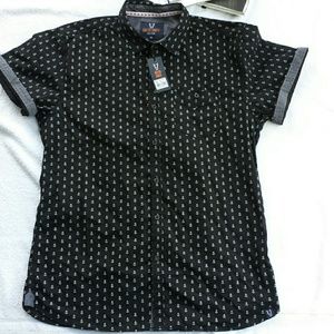 Quilted Giraffe Nautical Printed Shirt Size XL